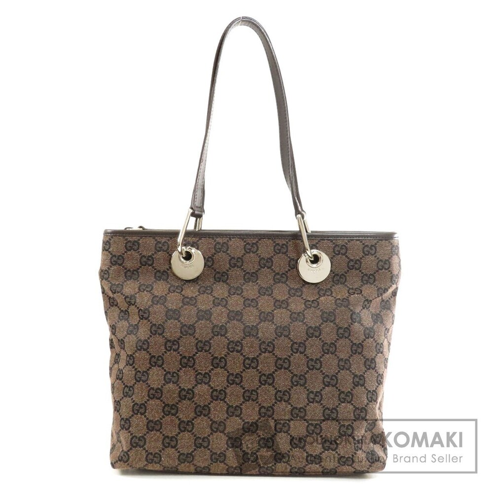 Gucci GG Canvas Eclipse shoulder tote Shoulder bag brown